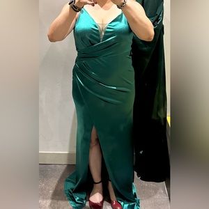 Elegant split leg dress